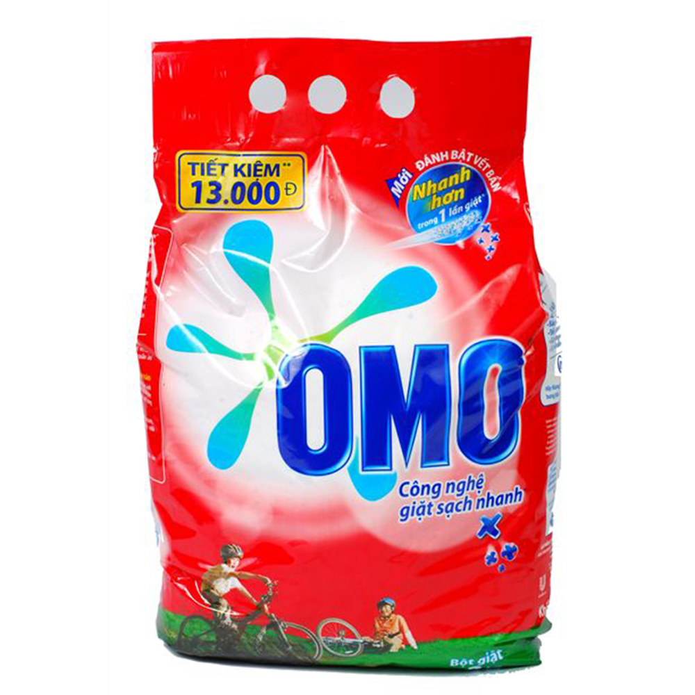 Bột giặt Omo đỏ 400g
