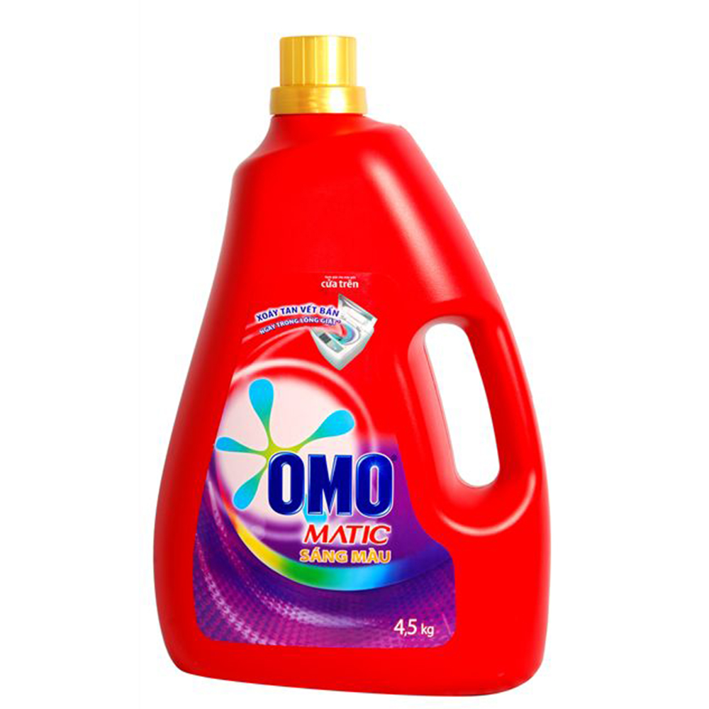 Nước giặt Omo matic cửa trên 4.5kg