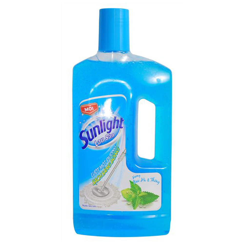 Nước lau sàn Sunlight bạc hà 1L