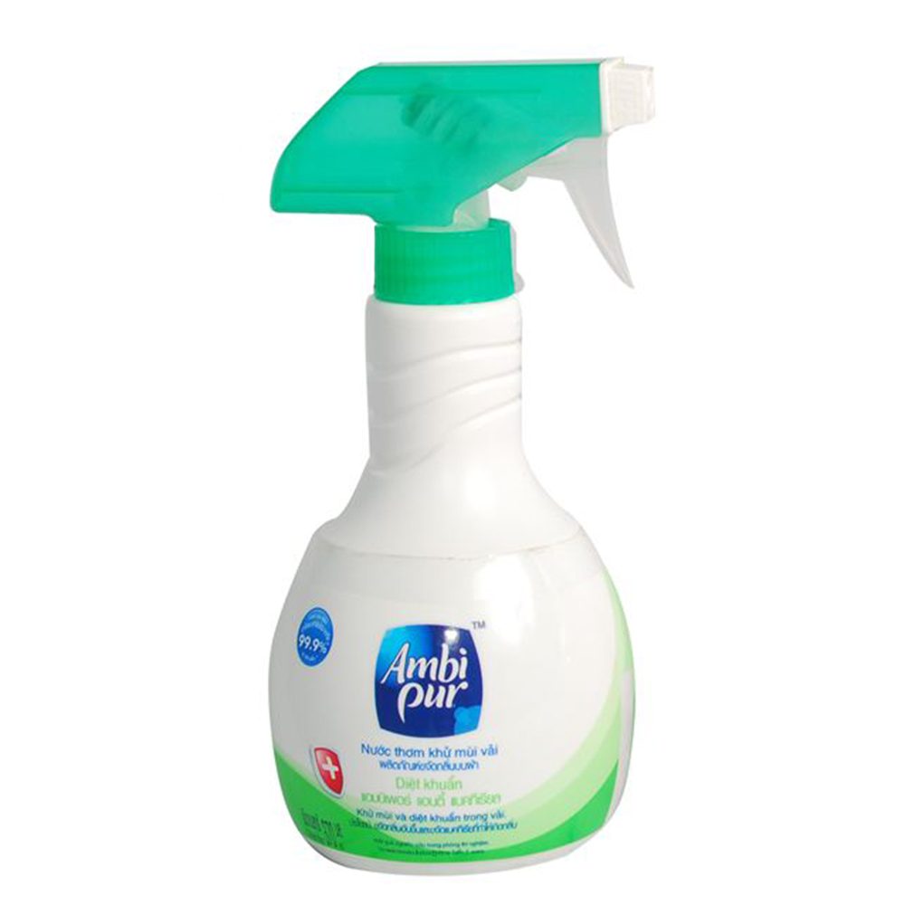 Nước thơm khử mùi vải Ambi Chống khuẩn 370ml