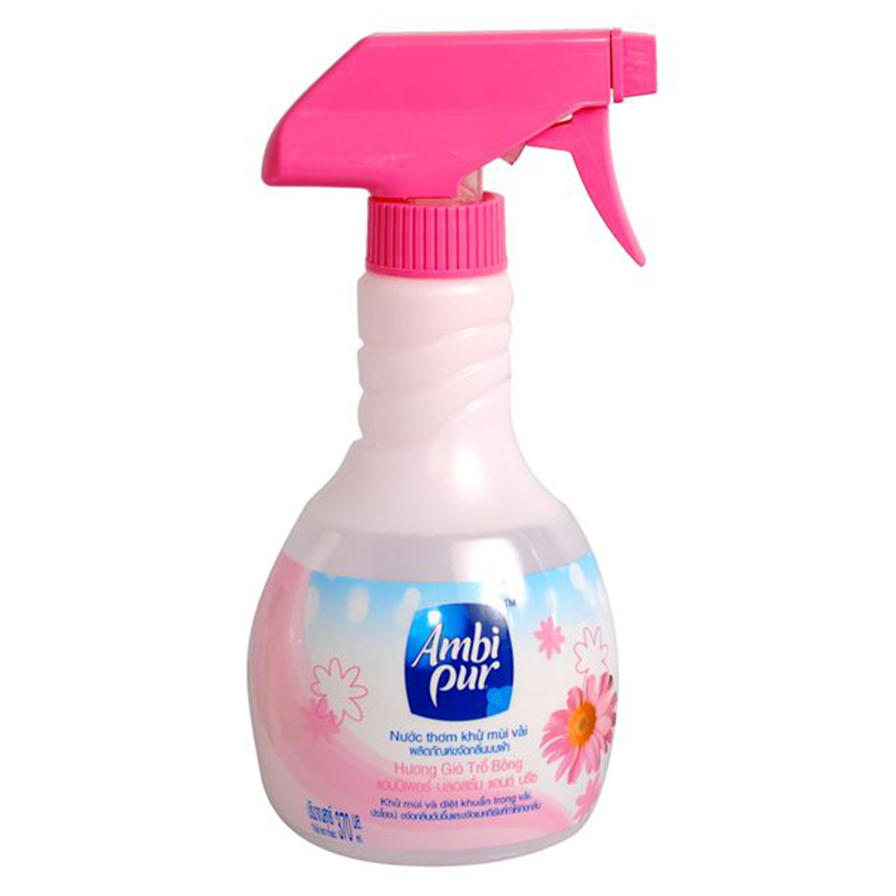 Nước thơm khử mùi vải Ambi hương gió xuân 370ml