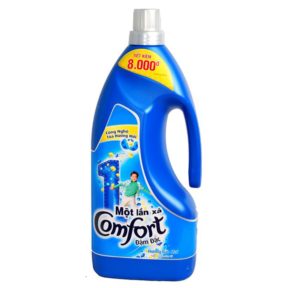 Nước xả comfort 1 lần xả hương ban mai 1.8l