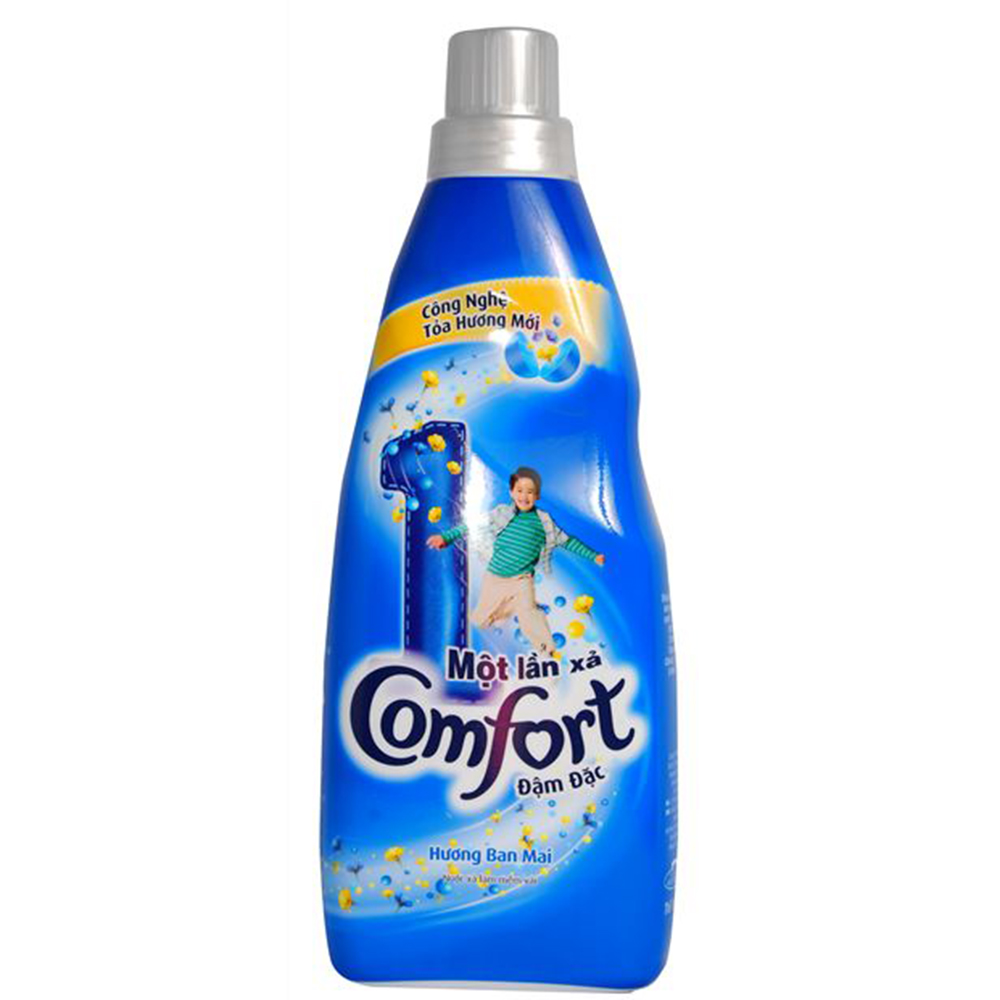 Nước xả comfort 1 lần xả hương ban mai 800ml