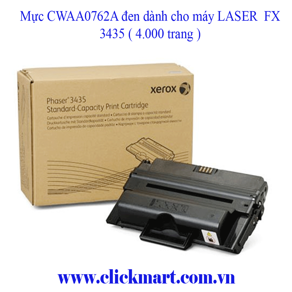 Mực in laser đen dành cho máy LASER FX 3435 ( 4.000 trang )