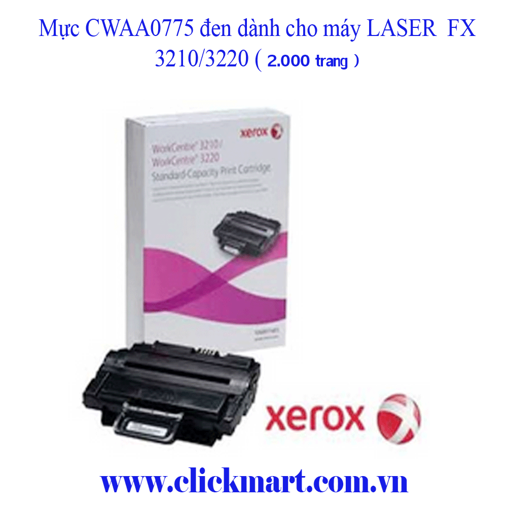 Mực in laser đen dành cho máy LASER FX 3210/3220