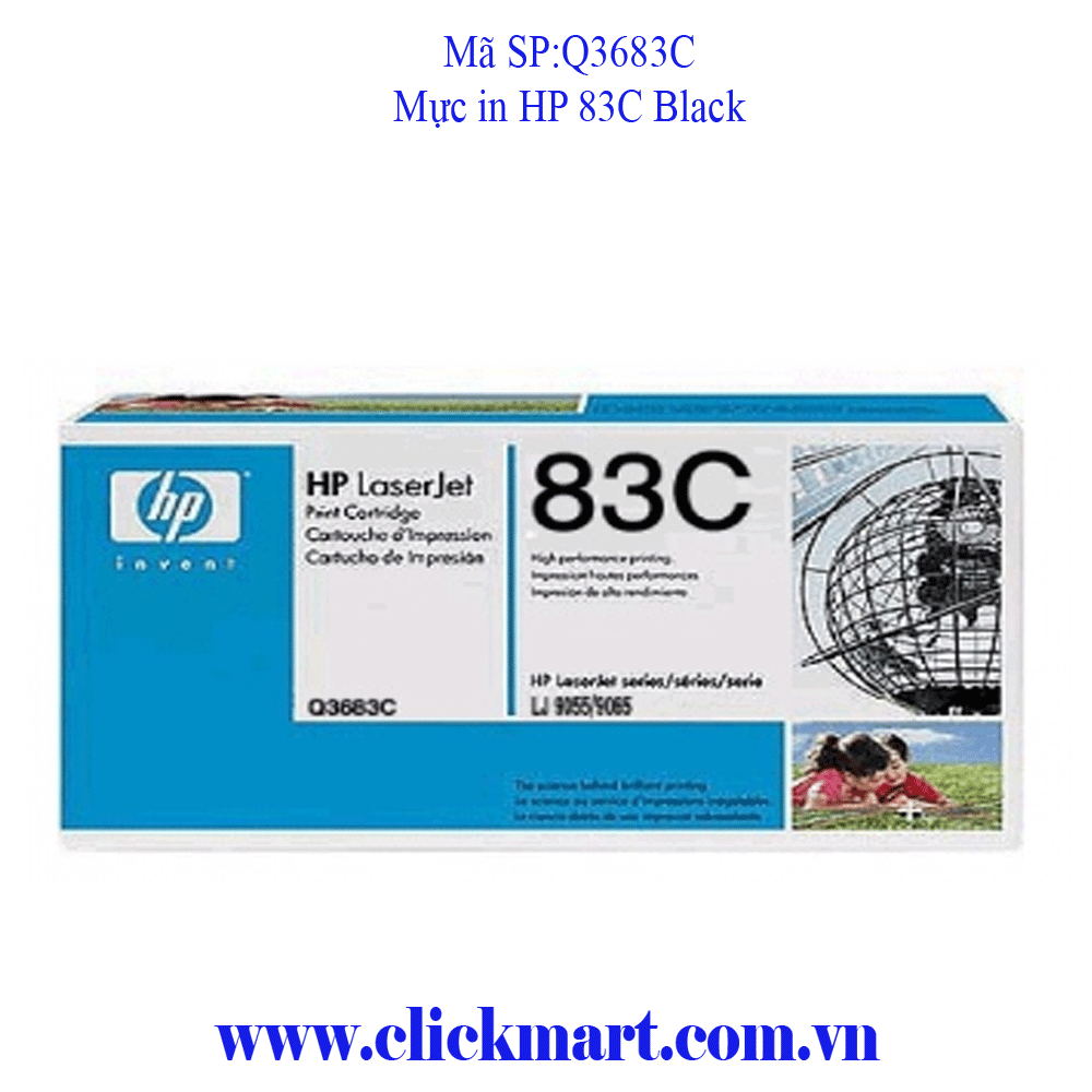Mực in HP 83C Black