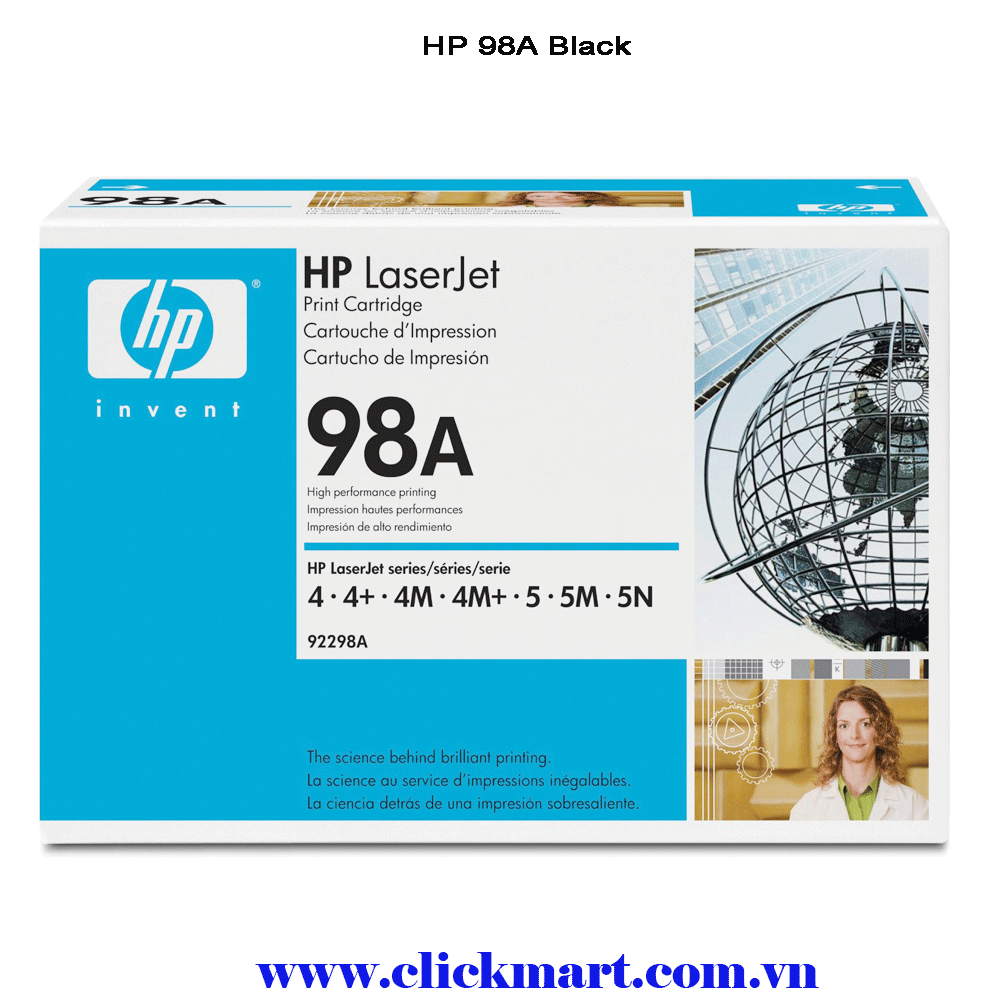 Mực in HP 98A Black