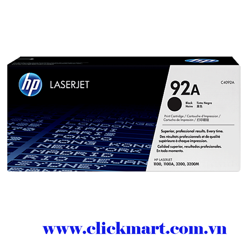 Mực in HP 92A Black