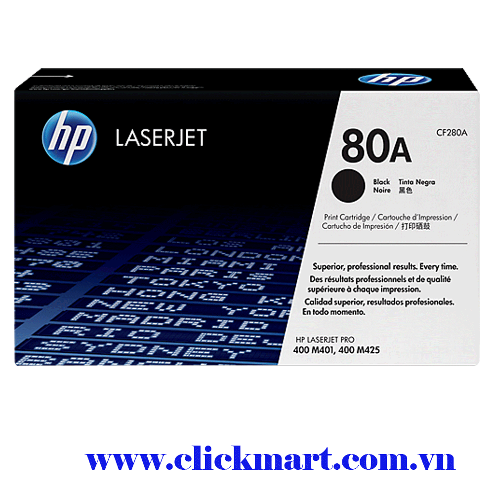 Mực in HP 80A Black