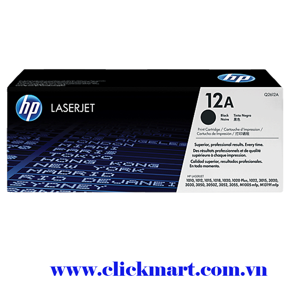 Mực in HP 12A Black