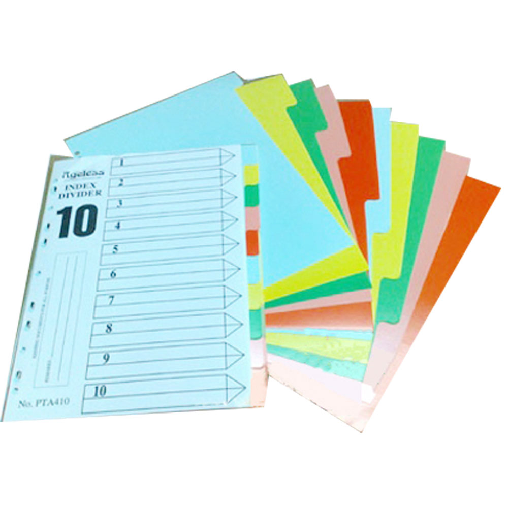 Phân trang giấy 10 số xấp/ 5 bộ