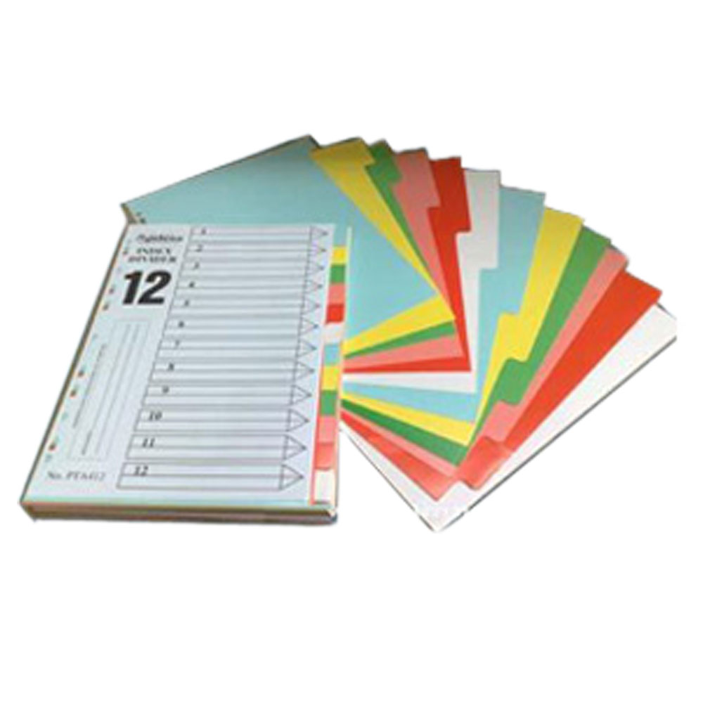 Phân trang giấy 12 số Xấp/ 5 bộ