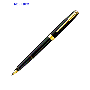Viết lông bi Parker Sonnet 07 Black cài vàng
