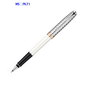Viết lông bi Parker Sonnet Metal & Pearl