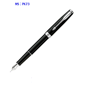 Viết máy Parker Sonnet 07 Black cài trắng