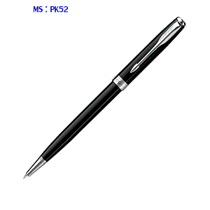 Viết bi Parker Sonnet 07 Black cài trắng