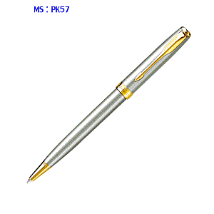 Viết bi Parker Sonnet 07 vỏ thép cài vàng